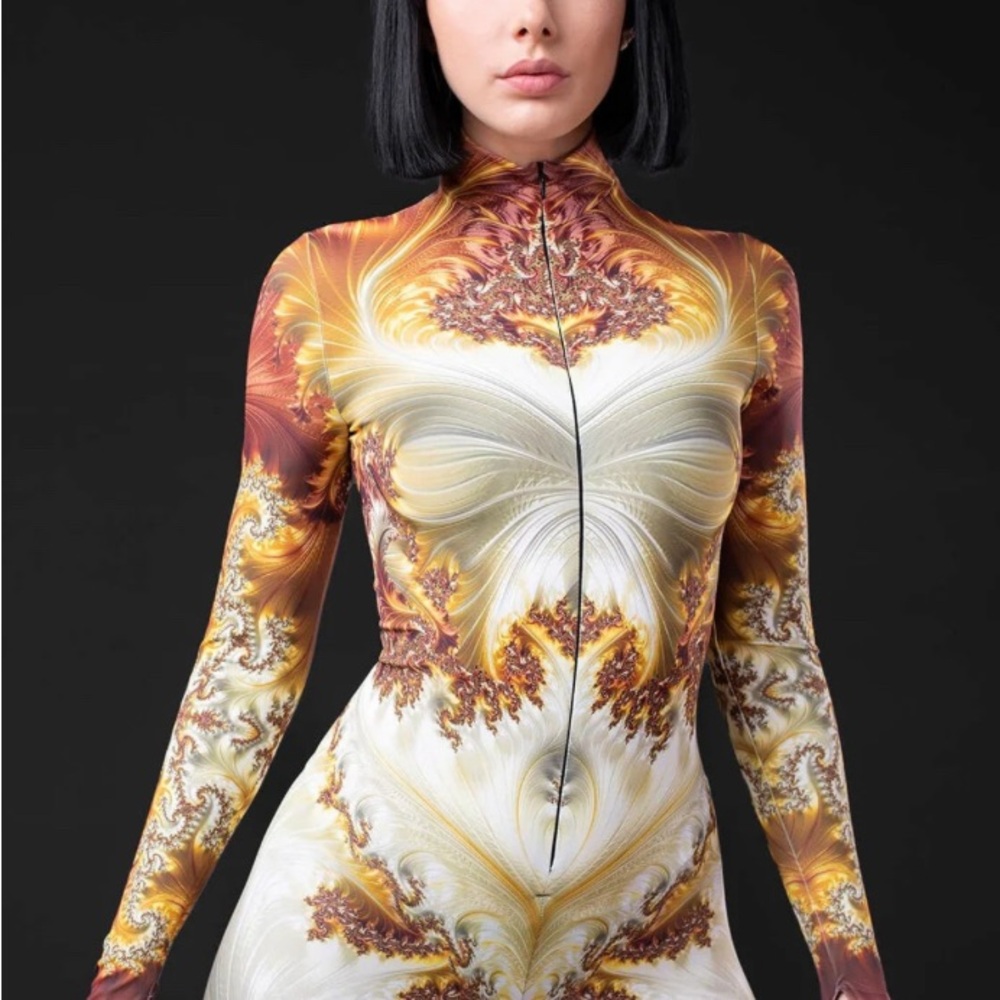 Badinka 24k Flux Festival Burning Man Bodysuit